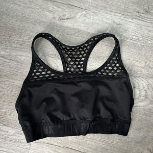 Pink size small sports bra